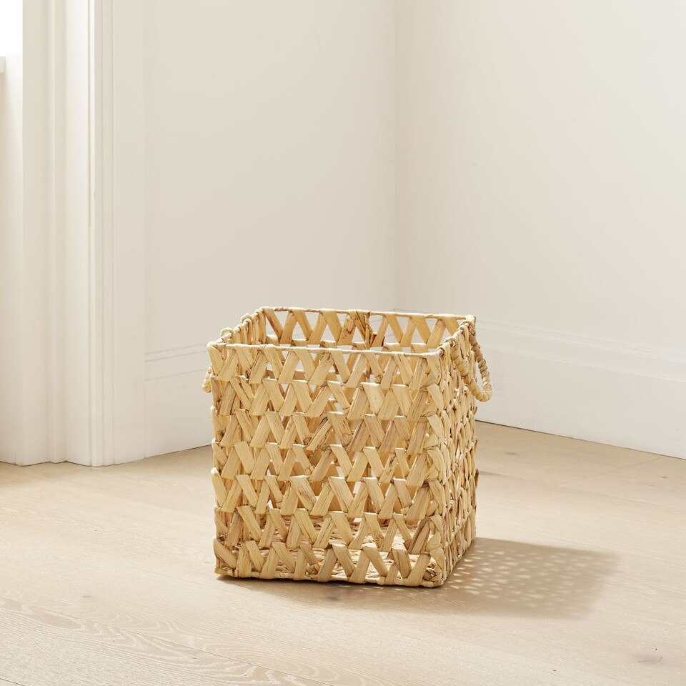 Open Weave Zigzag Baskets West Elm Australia